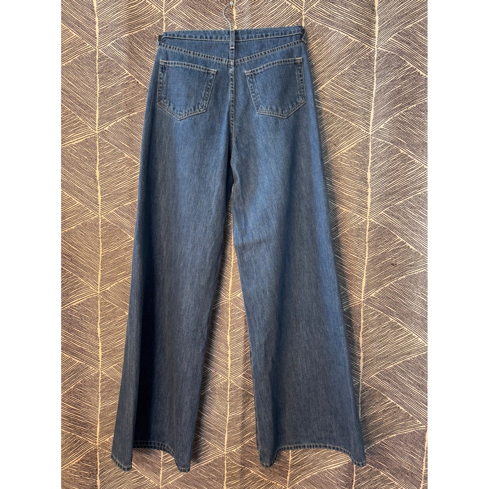 L'AGENCE Beau High‎ Rise Wide Leg Jeans Size 26 - Picture 8 of 14